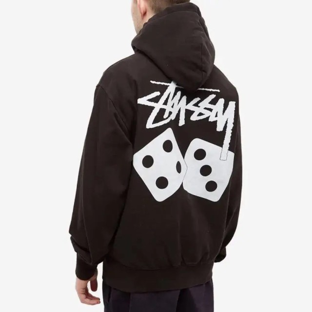 ステューシー] STUSSY パーカープルオーバー プリント 2023新作 国内